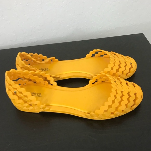 Melissa Shoes - Fun yellow Melissa flats!